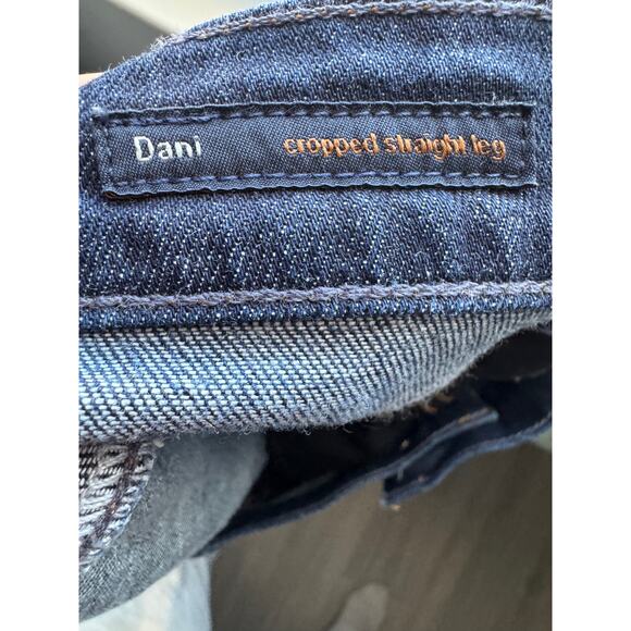 Citizens Of Humanity Dark Denim  Dani Cropped Strait Leg 29 EUC - Picture 4 of 10
